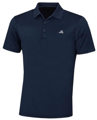 adidas Golf Mens Performance LC Polo Shirt - Collegiate Navy Sport - XS