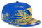 New Era Golden State Warriors Tip Off NBA 9Fifty Adjustable Unisex Cap, Gelb, Einheitsgröße