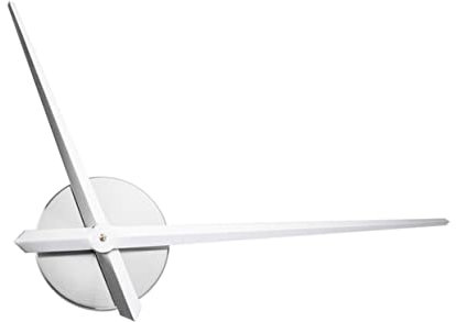 Ciieeo Wanduhr Mechanismus Quarzuhrwerk Für Wanduhr Mit Stiller Scan-Bewegung Kreuzstichuhr Nadel-wanduhren Dekoruhr Für Zuhause Silber