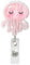 WeddHuis 8 Pcs Porte Badge Enrouleur,Porte-Badges avec Clip Rétractable,Porte Badge Infirmière,Badge Personnalisé pour Médecins et Personnel,Cadeau Étudiant