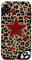 iPhone XS Max Star & Cherry 8 Ball Y2K On Cheetah Leopard Print Case