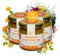 Miel d'été de haute qualité - Set de 3 pots de 250g | Miel régional & durable directement de l'apiculteur miel naturel | Miel naturel de la réserve de biosphère de la Bavaria Alemania