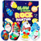 GW Box Rock Painting Kit, Glow in The Dark Rock Kit, Arts and Crafts 12 Rocks with Paint Supplies for DIY