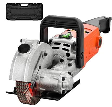 1300W mur Chaser béton brique Cutter électrique sans soudure rainure rainure Machine 115mm scie circulaire ensemble d'outils électriques pour les professionnels et les bricoleurs