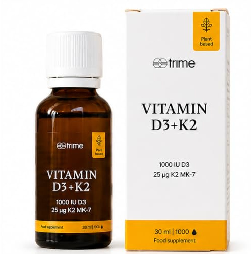 Vitamina D3 y K2 Gotas 30 ml con K2 MK7 1000 UI por 2 Gotas | Vitamina D3 de alta biodisponibilidad, alta concentración, formato líquido, 30 ml