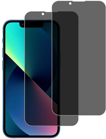 2 Pack for iPhone 13 /iPhone 13 Pro/iPhone 14 Screen Protector Privacy, Anti Spy Tempered Glass Film, Anti Scratch