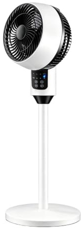 Ventilateur de Sol pour Maison Silencieux oscillant 3 vitesses hauteur