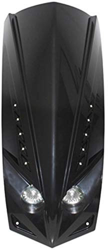 Optique de phare Ludix LED avec tablier 2x20W (Noir)