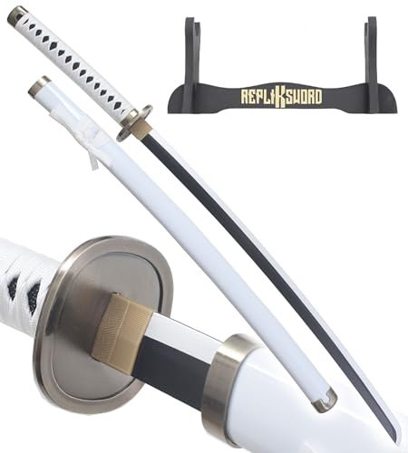 Katana Tout en Bois Lame en Bois One Piece Replique Wado Ichimonji Replique Zoro Epee Sabre Cosplay
