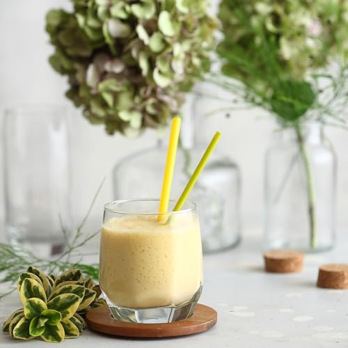 LAV 6x Clear 310ml Diamond Tumbler Glasses - Stemless Kitchen Water Whiskey Wine Gin Juice Cocktail Drinking Glass Set