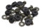 sourcing map 10Pcs Juntas de Cubierta Protector del Tubo de Escape Set de Tornillos para Moto