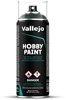 Vallejo 28026 - Dark Green Spray Hobby Paint (400 ml)