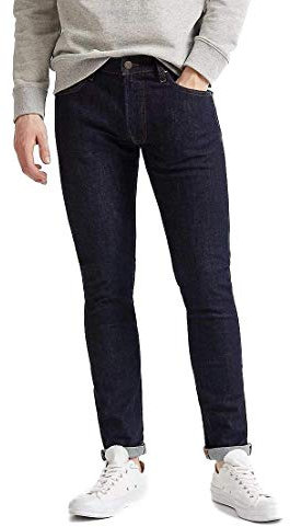 Lee Herren Luke Jeans, Rinse Blue Denim, 33W / 32L EU