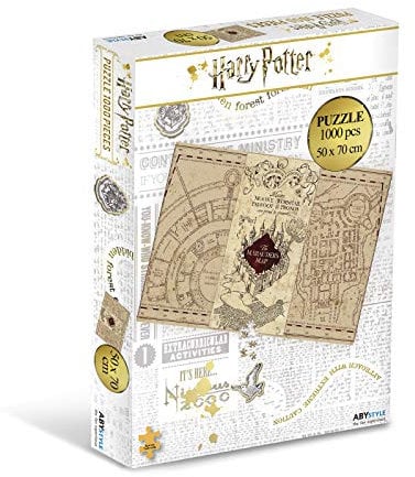 ABYSTYLE - Harry Potter - Puzzle - Karte des Rumtreibers