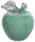 Lovionus89 Natürlich Grünes Aventurin Apfel Statue, Heilung Kristall Figur Skulptur Zuhause Ornament Hochzeit Dekoration 3 cm