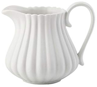 Sauciere，Saucenschale Elegante Form Keramik Zuckerschale Licht Luxus Design Kaffee Milchkanne Französisch Creative Ahornsirup, Exquisite FND Dauerhafter Creamer-Krug 210ml Saucenbehälter Sauciere Für