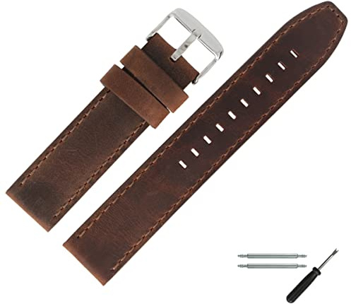 MARBURGER Uhrenarmband 20mm Leder - Werkzeug Montage Set 77520
