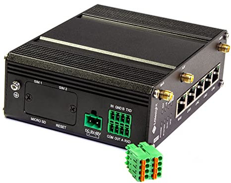 Milesight 4G Industrial Router UR35 Pro WiFi4 UR35-L04EU-W