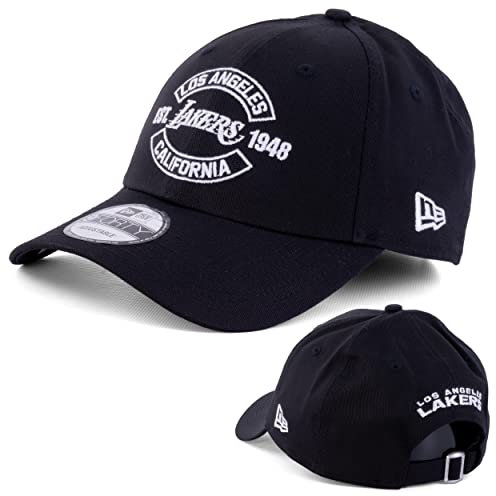 New Era Cap 9FORTY Basecap Herren MLB NBA NFL Limited Edition (Los Angeles Lakers Black)