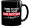 MoonWorks® Kaffee-Tasse mit Spruch Einmal mit Profis arbeiten war früher Bürotasse lustige Kaffeebecher schwarz standard
