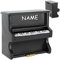 alles-meine.de GmbH Spardose Verschiedene Modelle wählbar mit Verschluss - aus Kunstharz/Polyresin Klavier/Piano inkl. Name - mit Verschluss - aus Polyresin/Kunstha..