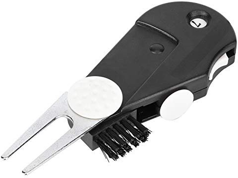 Leapiture Golf Pitchgabel, Magnetisches Golf Pitchgabel, Personalisiertes Golf Pitchgabel, Faltbares Golf Pitchgabel, Multifunktions-Golf Pitchgabel, Switchblade Golf Pitchgabel