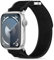 CHANRASI Correa Compatible con Correas Apple Watch Ultra 2/ Ultra 41mm/40mm/38mm, Pulsera de Repuesto Deportiva de Nailon Ajustable para iWatch SE Series 9 8 7 6 5 4 3 2 1,(Negro/Negro)