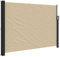 vidaXL Toldo Lateral retráctil Beige 140x500 cm
