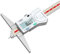 0-200mm Digital Tiefenmessschieber mit Messstift, 0,01 mm hochgenauer Edelstahl digitaler Tiefenmessschieber mit mm/Zoll-Messsystem, Tiefenmess-Messschieber Messwerkzeug (0-200mm)