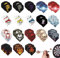 54 PCS Dart Flights Verschiedene Farbmuster Flights Darts Tragbar und Flexibel Dart Zubehör Robuste PET-Materialien Standard Dart Zubehör Perfekte Universell Kompatibel für Soft und Steel Tip