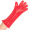 2 Stück Hygostar Ofenhandschuhe Heatblocker | Silikon, rot, L: 43cm, Einheitsgröße, Hitzeschutzhandschuhe, Grillhandschuhe, Ofenhandschuhe