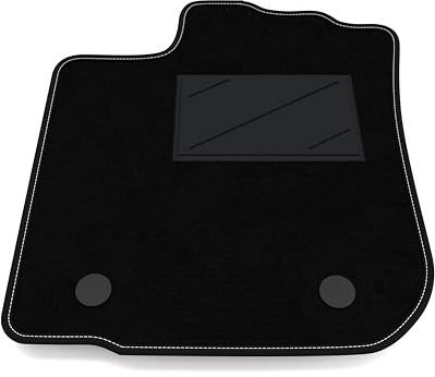 Somer Car Automatte nur auf der Fahrerseite, 1 Stück, kompatibel mit Dacia Sandero Stepway 2012-2021| 1 maßgeschneiderter Teppich