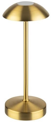 APS 17037 ALVA Kabellose USB-C Tischleuchte, Fartemperatur und Helligkeit einstellbar, spritzwasssergeschützt IP 54, inkl. Dockinstation und Fernbedienung