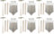 Mauedest 6 x 17 Tasten Kalimba DIY Kit Thum Piano Ersatzteile mit Tasten Bridge Tuning Hammer Kit Kalimba Zubehör