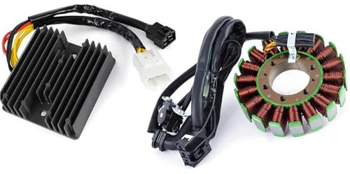 MKSZY Generator Stator Coil + Voltage Regulator Rectifier For T&riumph D&aytona 675 675R (VIN 564948) 2006-2020 2019 2018 2017 2016 2015