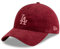 New Era Los Angeles Dodgers 920 Damencap Cord MLB Fanprodukt verstellbar Kappe Frau Mädchen rot - One-Size