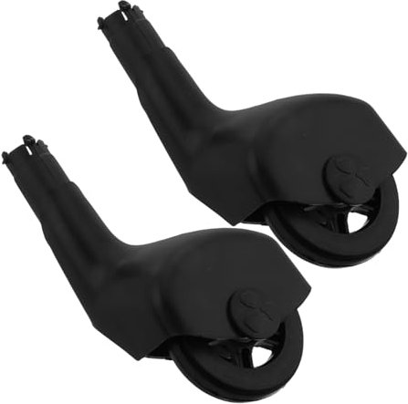 YARNOW 1 Paar Drehrad für Autoräder verdrehen wackelige Autofahrt Plastik Black