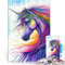 teenager Jigsaw Puzzles 1000 Pieces Majestic Unicorn Spiele Spielzeug Geschenk Heimdekoration Spielzeug38x26cm