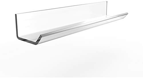 ALLboards Regal Bindungsfähigen Kunststoff Acryl Regallänge 25 cm