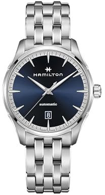 Hamilton Herren Analog Automatik Armbanduhr Jazzmaster Swiss Made