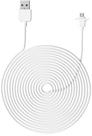 30ft/9m Charging Cable and Adapter for eufy Security, eufyCam 2C,eufyCam 2C Pro,Weatherproof Outdoor or Indoor Cable Continuously Charging eufy Camera (2 Pack)