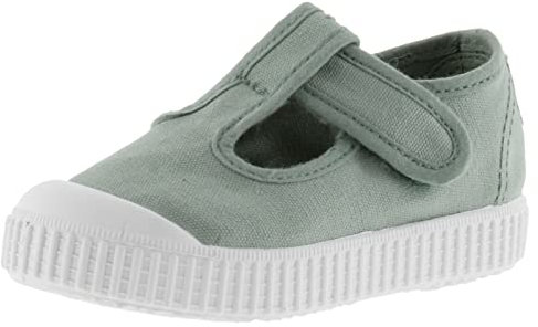 victoria Sandalias Unisex 1915 Lona Drec & Tira Adherente & Refuerzo Puntera 136625 para Niños Jade 26