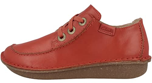 Clarks Damen Oxford Funny Dream, Grenadine Lea, 37.5 EU