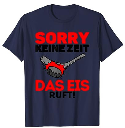 Eishockey Trikot Eishockey Schläger Eishockeyspieler T-Shirt