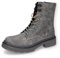 Dockers by Gerli Damen Schnürstiefel, Frauen Stiefeletten,halbstiefel,Kurzstiefel,uebergangsschuhe,dunkelgrau/schwarz,36 EU