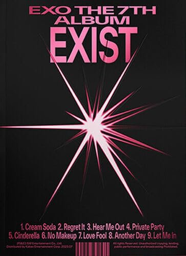 (PHOTO BOOK) EXO EXIST The 7th Album ( X Ver. ) K-POP SEALED