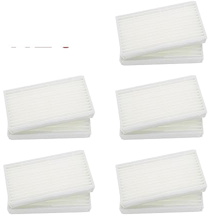 Lipski Seitenbürste HEPA-Filter, kompatibel for Ariette, kompatibel for Briciola 2711 2712 2713 2717 Hofer Staubsauger Teile Zubehör (Color : 10pcs Filter)