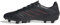 adidas Copa Pure III League FG/MG Football Boots, Botas de fútbol Unisex Adulto, Core Black/Carbon/Lucid Red, 43 1/3 EU