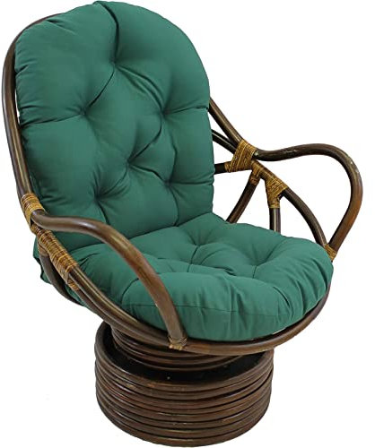 NGENAF Schaukelstuhl Auflage Polster Kissen 120x60cm, Weich Verdickt Waschbar Sitzkissen, Gartenstuhl Ersatzpolster Schaukelstuhl/Drehsessel für Liege Rattan Garten Terrasse Matte