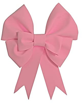 SMTCM Nœuds géants de 50 cm - En EVA - Rose - Pour bricolage - Décoration de voiture - Pour mariage, fête, cadeau